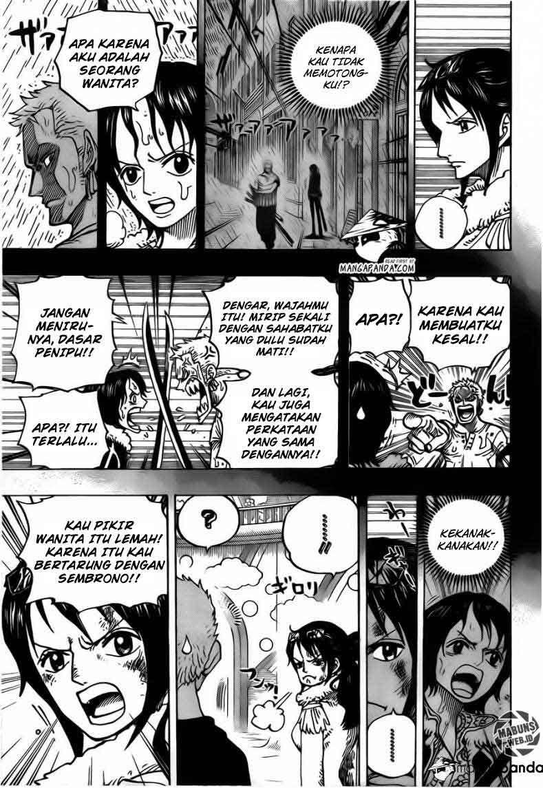 One Piece Chapter 687 - halaman 6