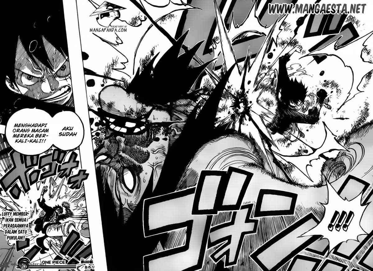 One Piece Chapter 689 - halaman 18