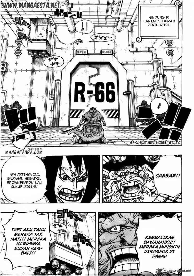 One Piece Chapter 689 - halaman 4