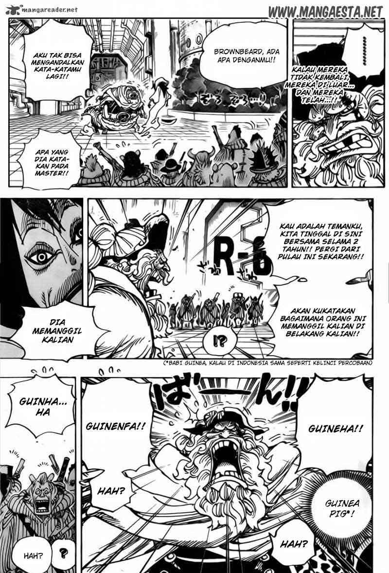 One Piece Chapter 689 - halaman 6