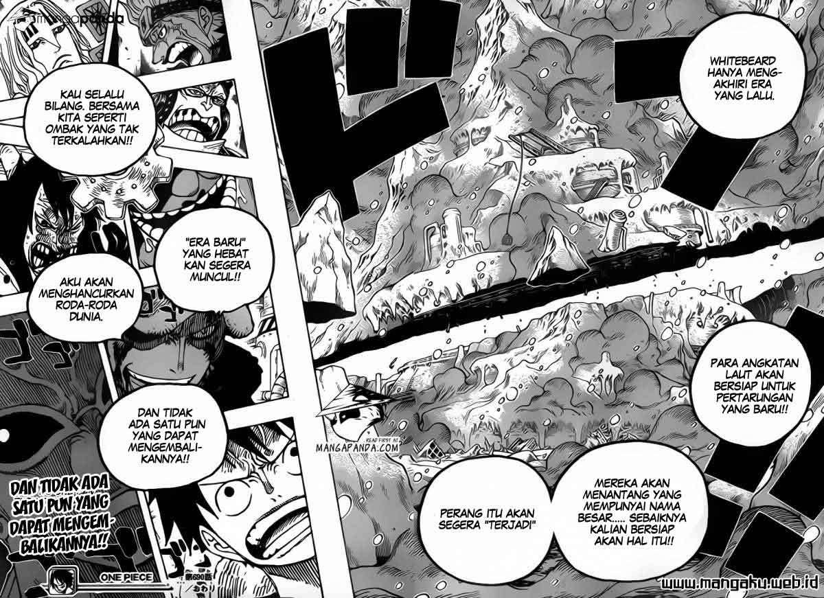 One Piece Chapter 690 - halaman 18