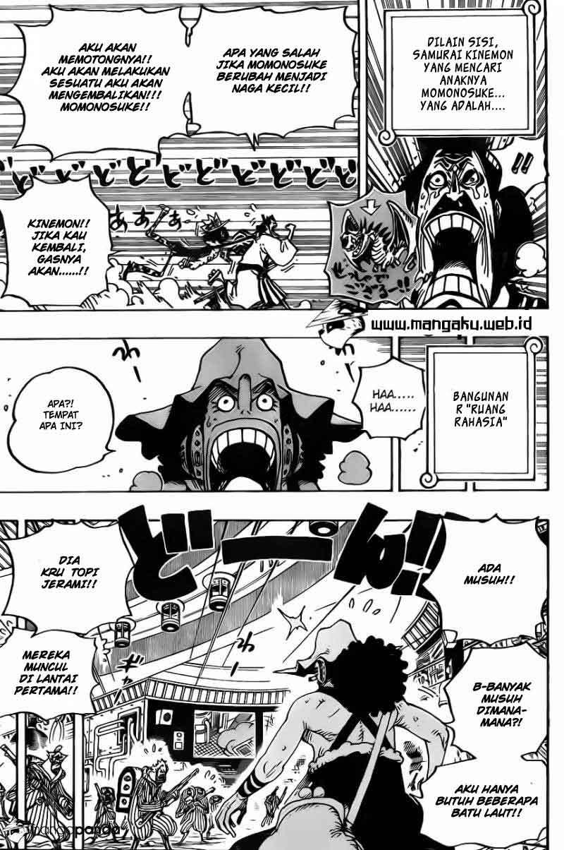 One Piece Chapter 690 - halaman 8