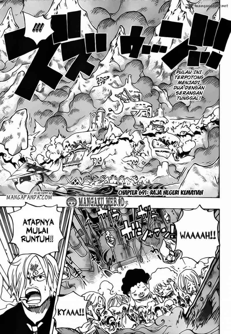 One Piece Chapter 691 - halaman 2