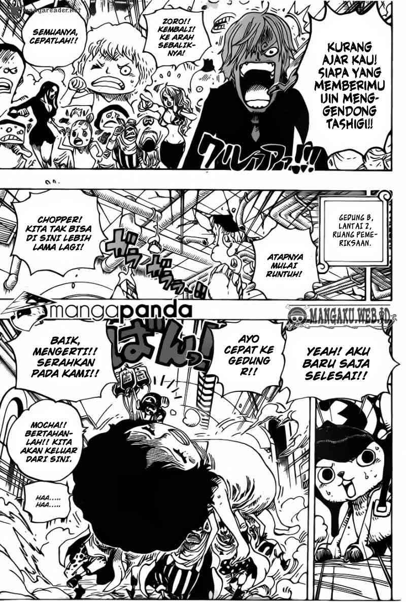 One Piece Chapter 691 - halaman 4