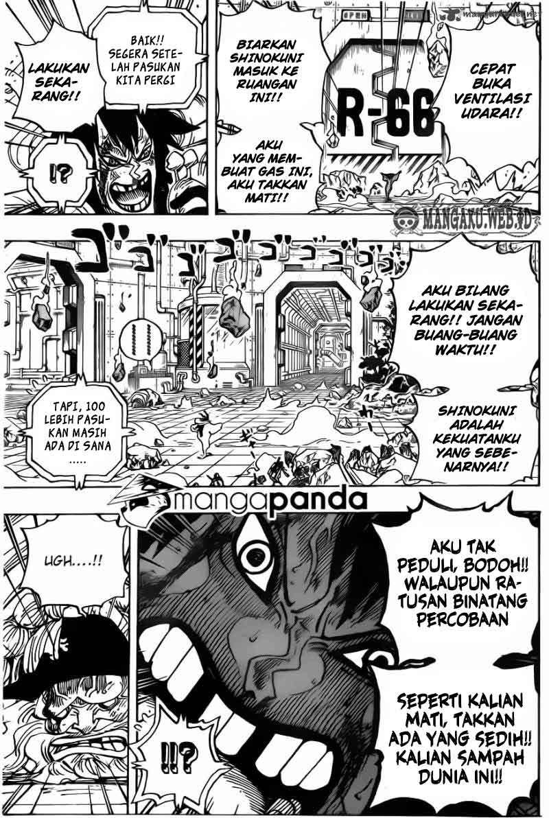 One Piece Chapter 691 - halaman 8
