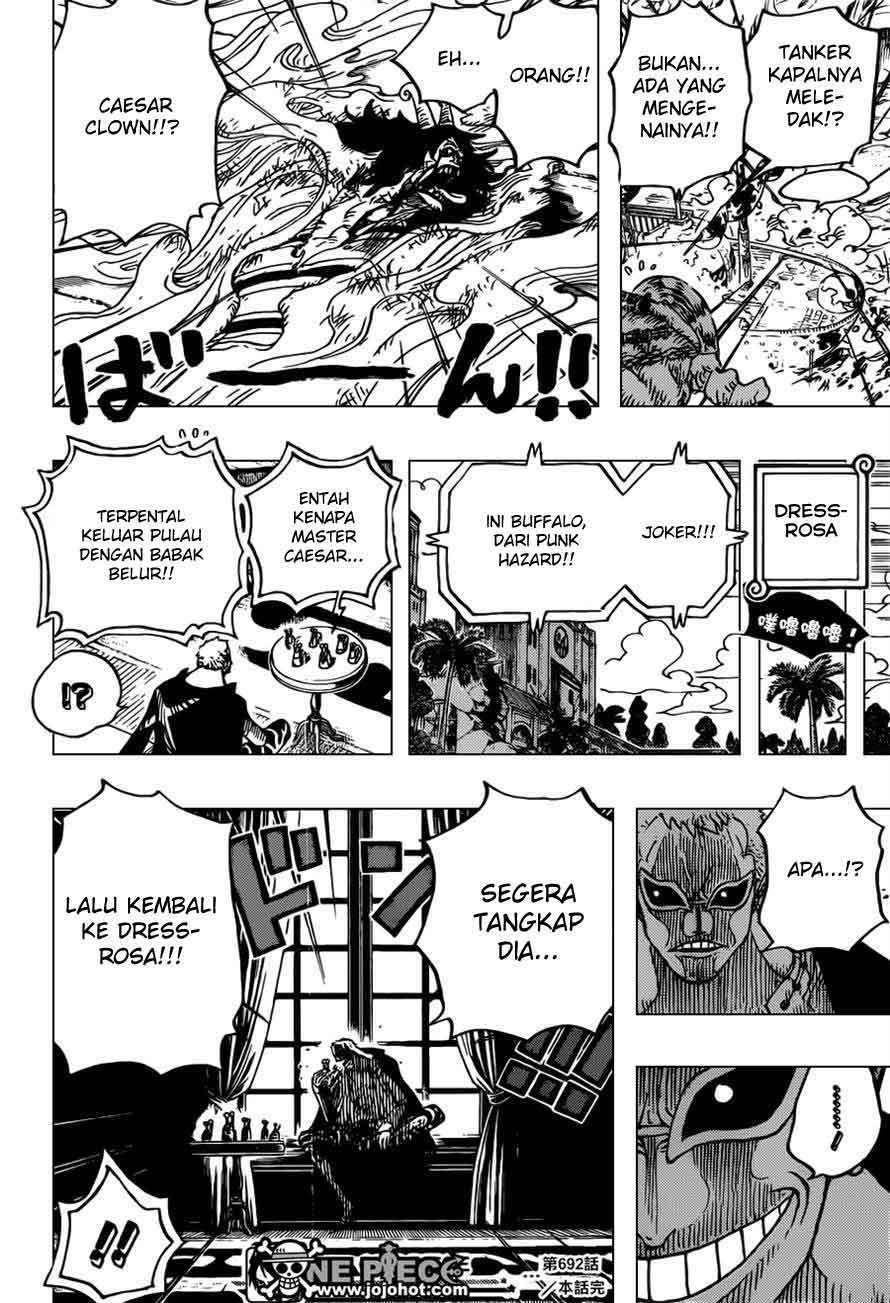 One Piece Chapter 692 - halaman 17