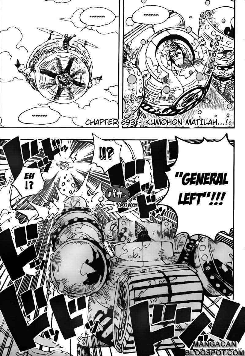 One Piece Chapter 693 - halaman 1