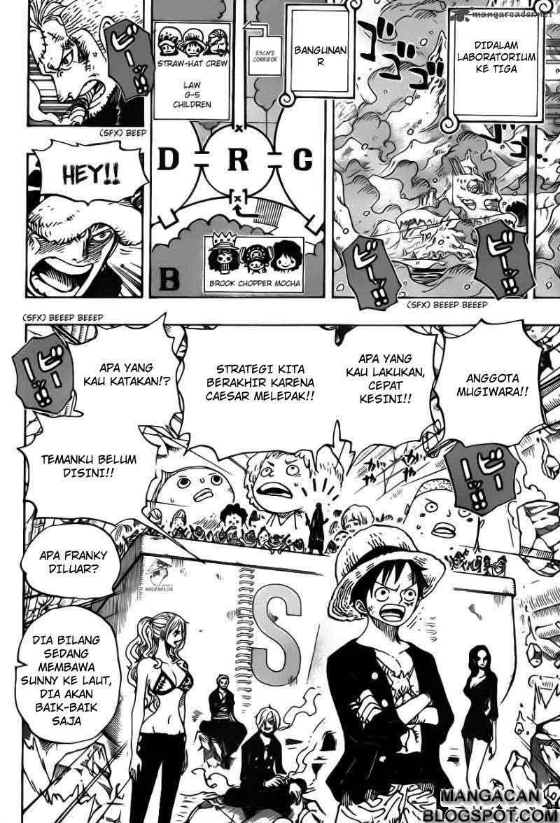 One Piece Chapter 693 - halaman 10