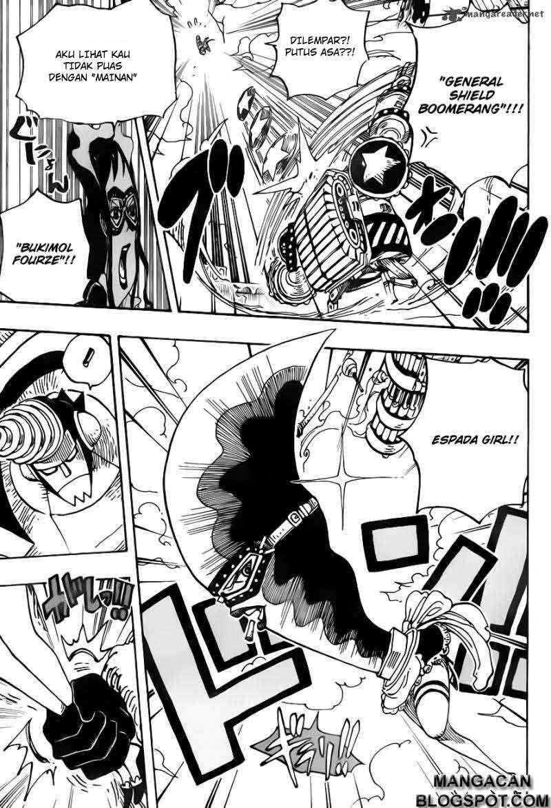 One Piece Chapter 693 - halaman 5