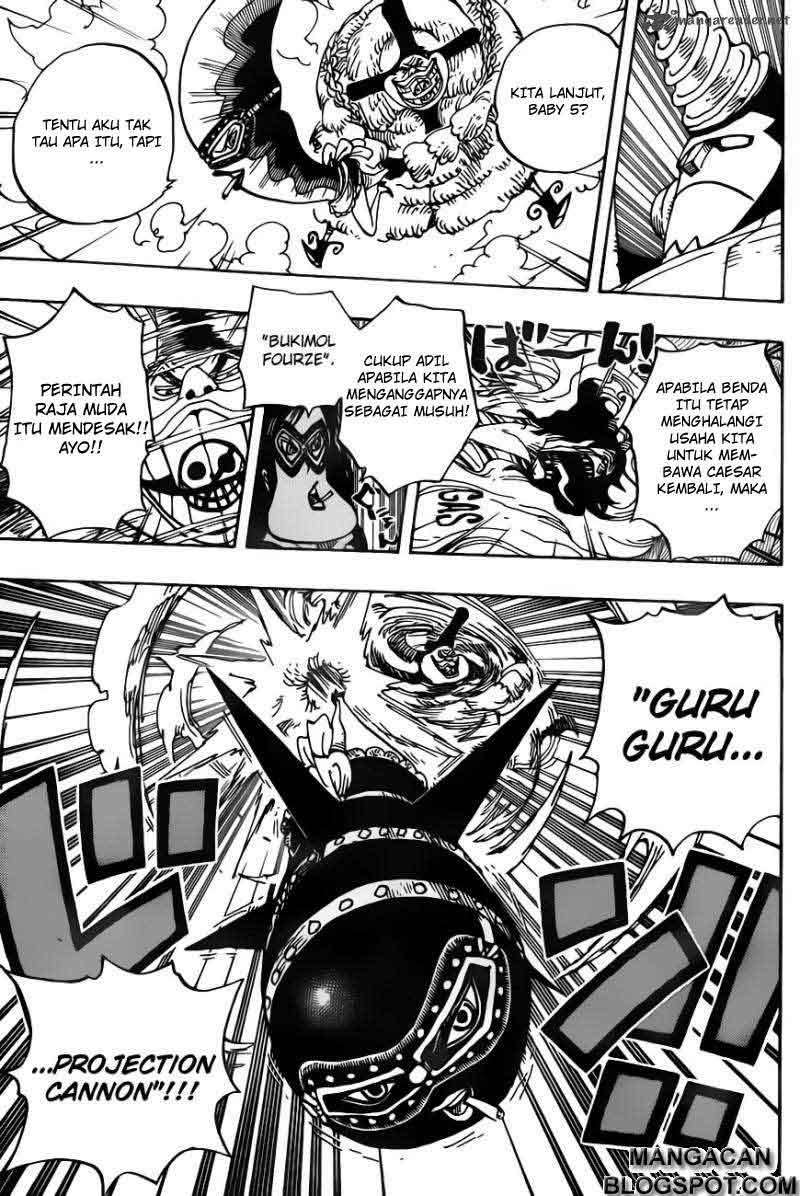 One Piece Chapter 693 - halaman 7