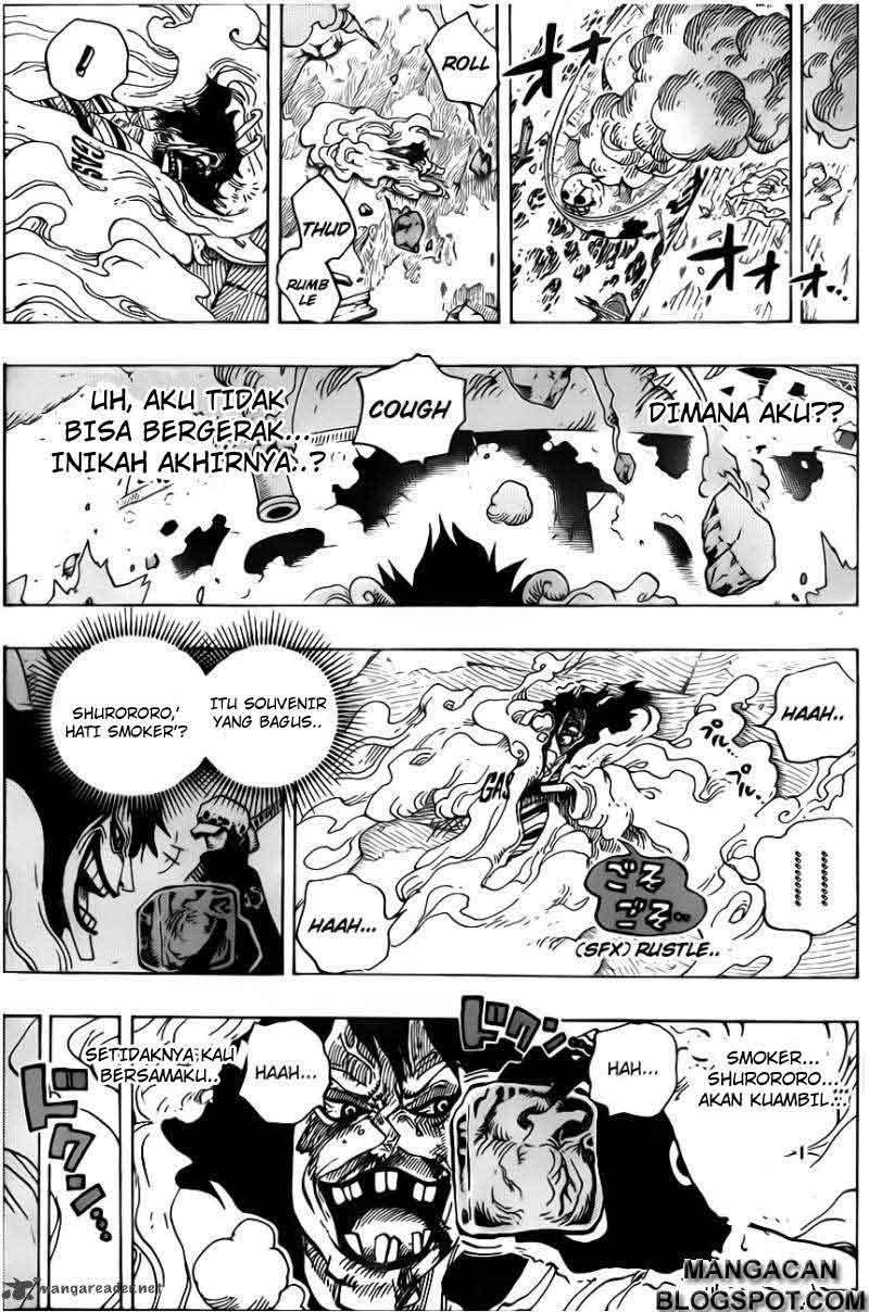 One Piece Chapter 693 - halaman 9