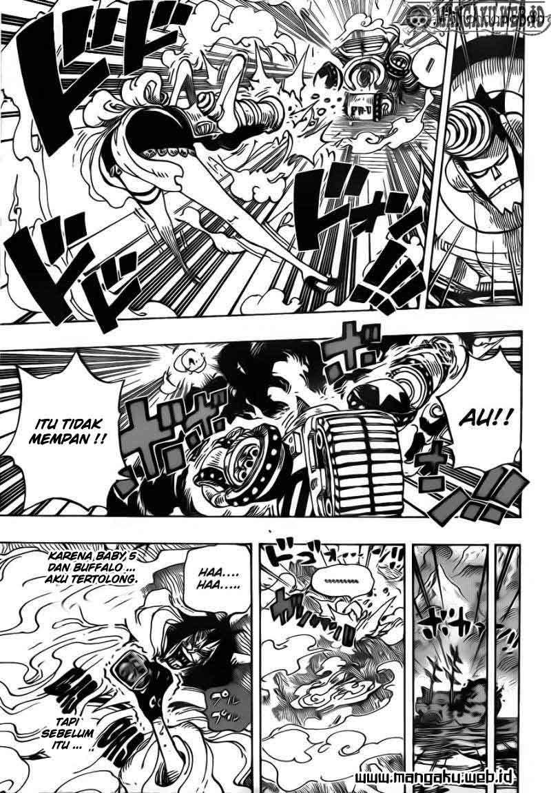 One Piece Chapter 694 - halaman 6