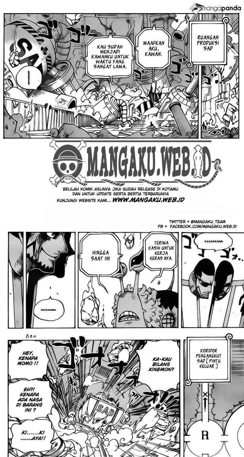 One Piece Chapter 694 - halaman 7