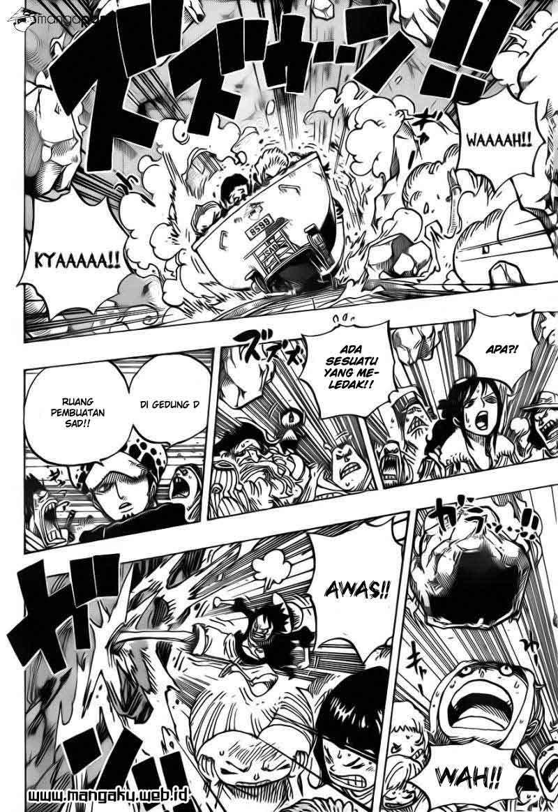 One Piece Chapter 694 - halaman 9