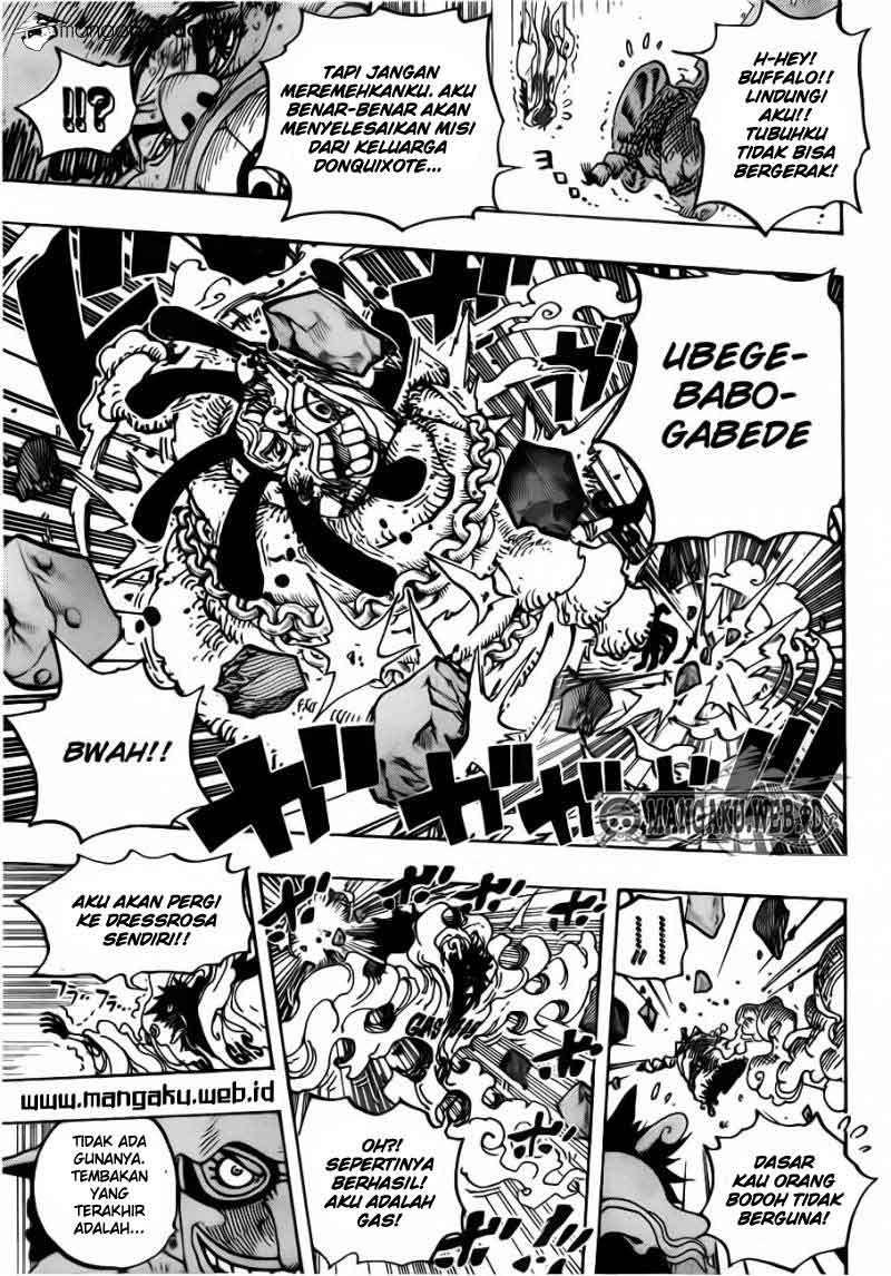 One Piece Chapter 695 - halaman 16