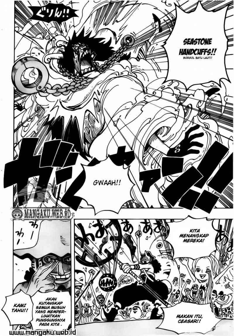 One Piece Chapter 695 - halaman 17