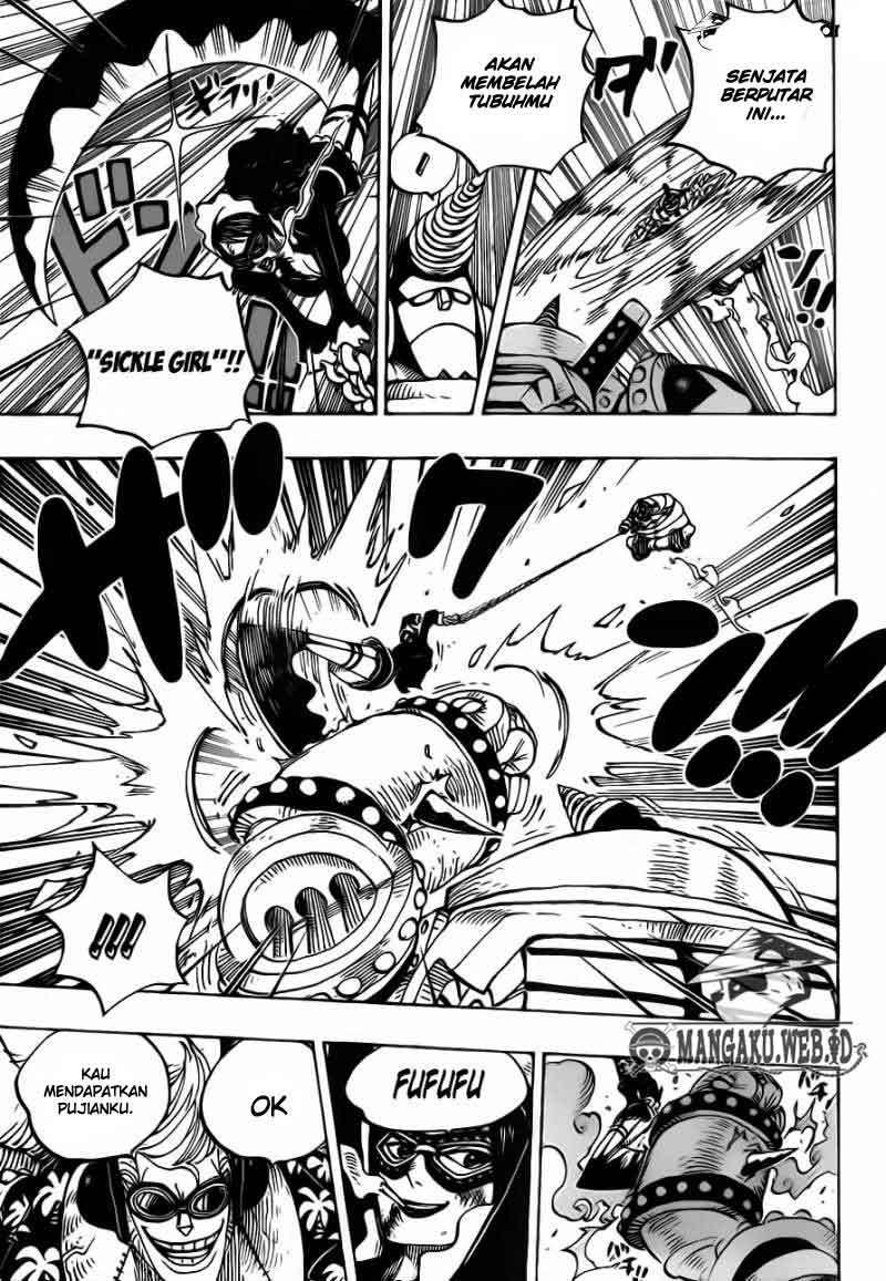 One Piece Chapter 695 - halaman 4