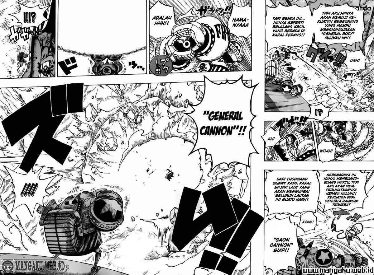 One Piece Chapter 695 - halaman 5