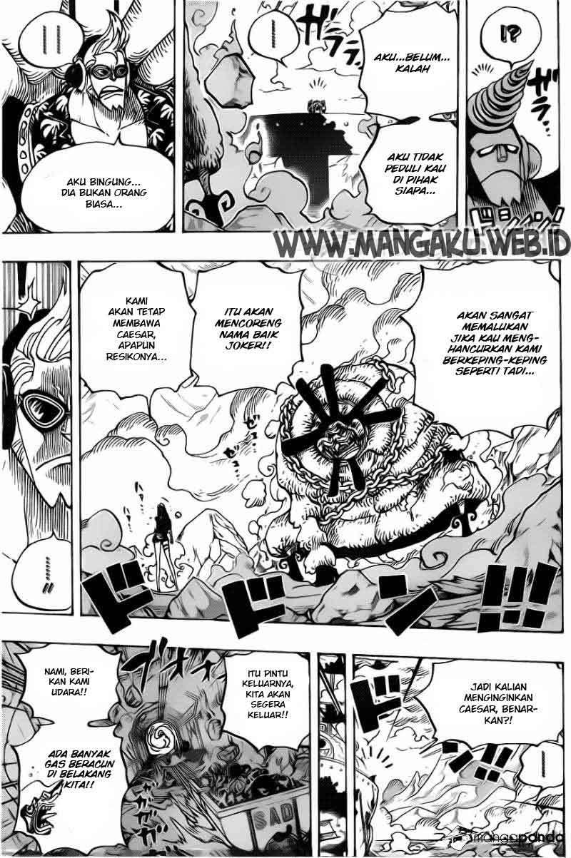 One Piece Chapter 695 - halaman 7