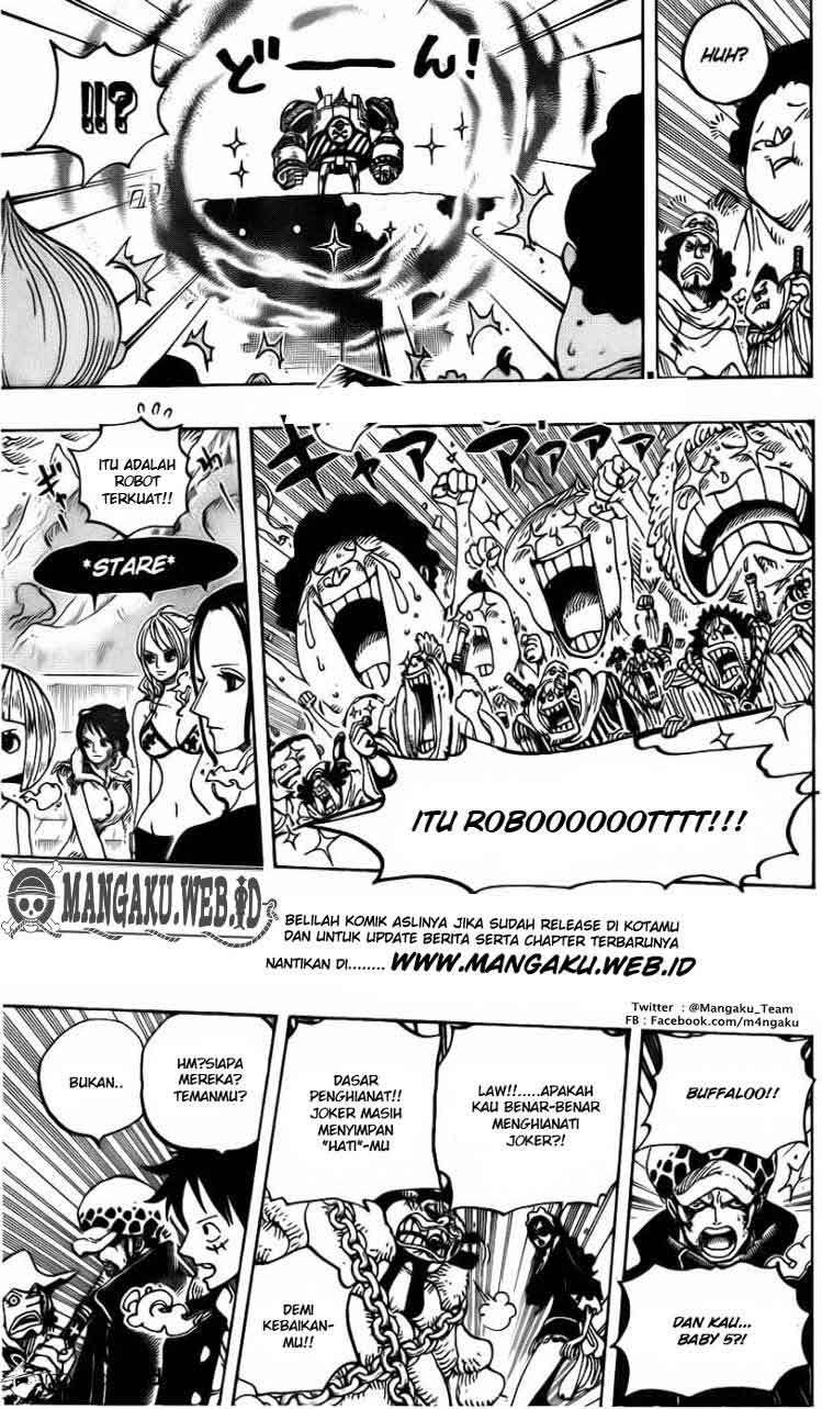 One Piece Chapter 695 - halaman 9