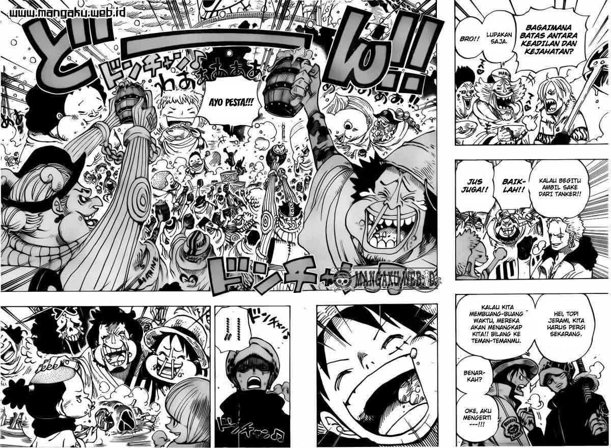 One Piece Chapter 696 - halaman 17