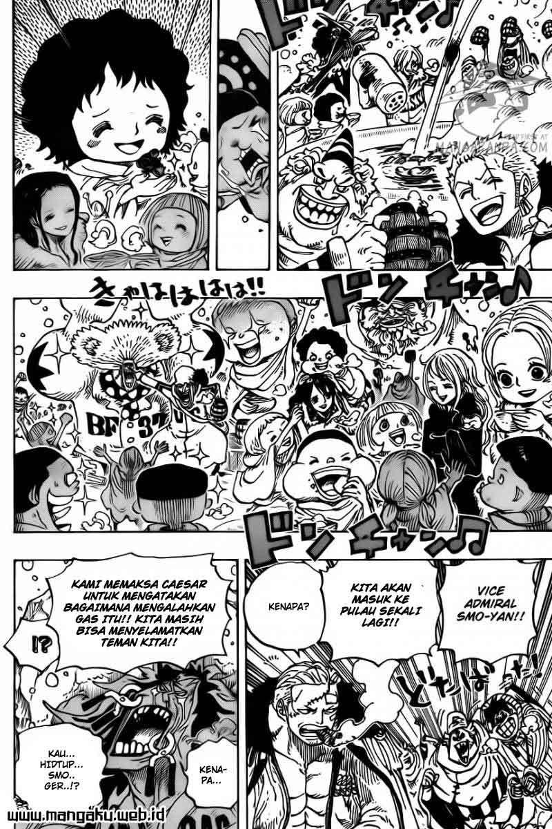 One Piece Chapter 696 - halaman 18