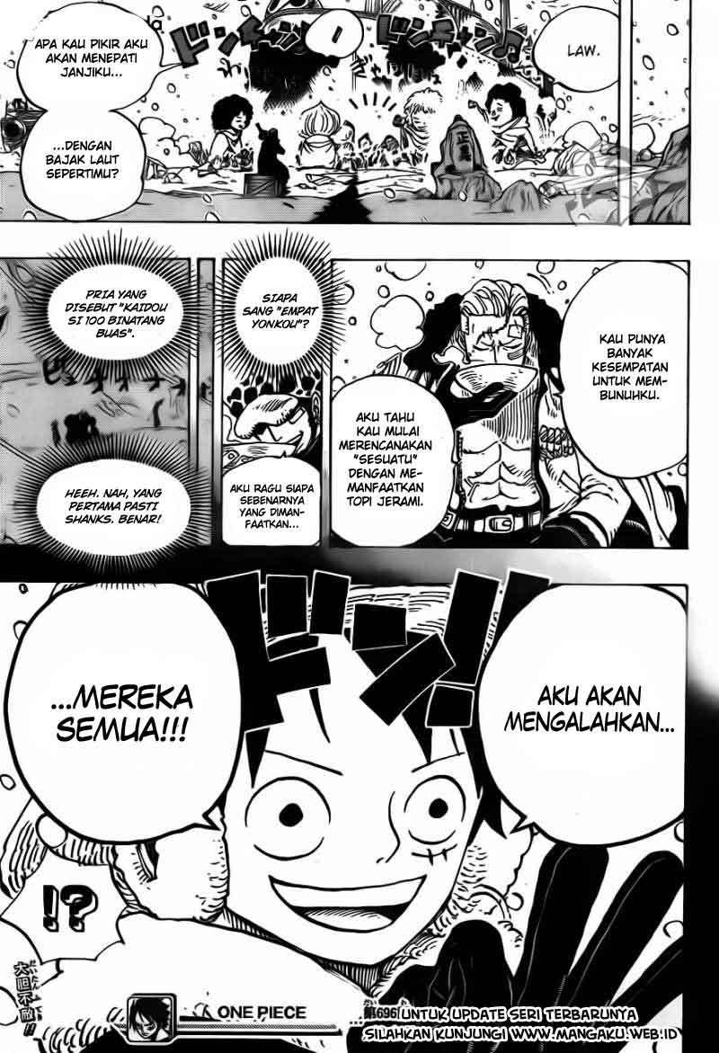 One Piece Chapter 696 - halaman 19