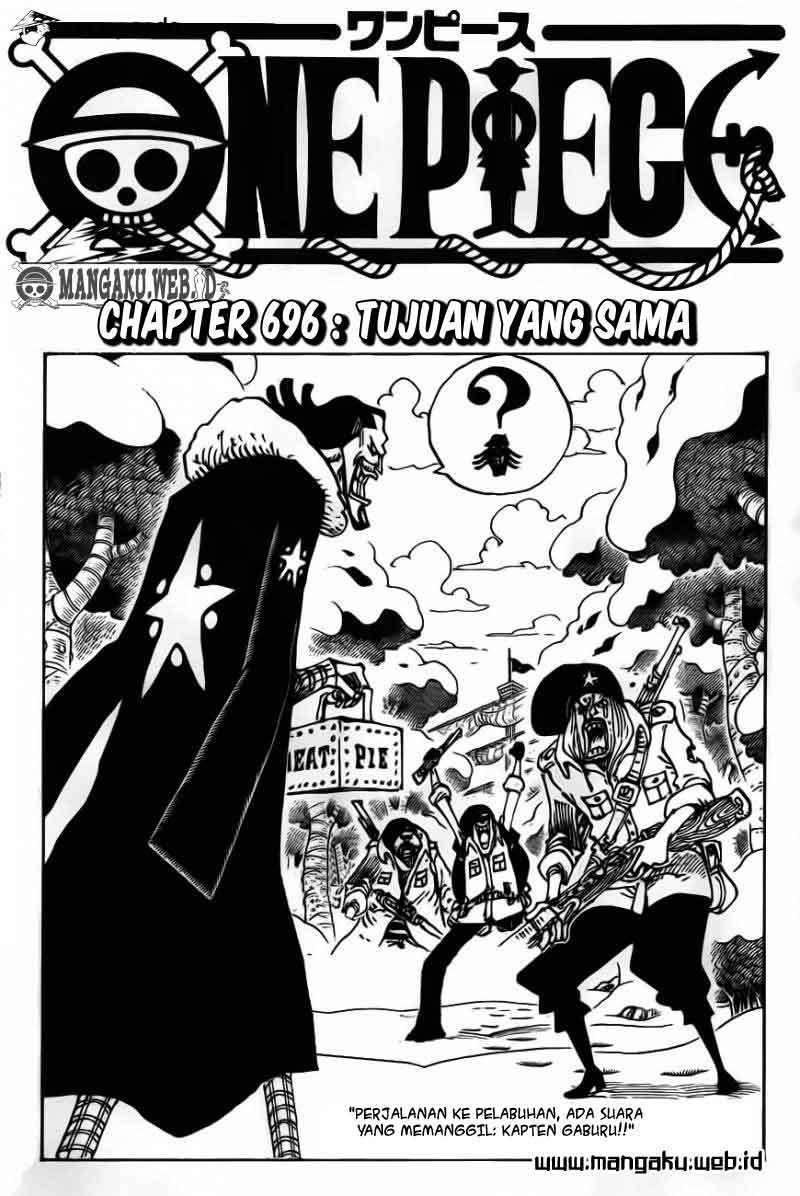 One Piece Chapter 696 - halaman 2