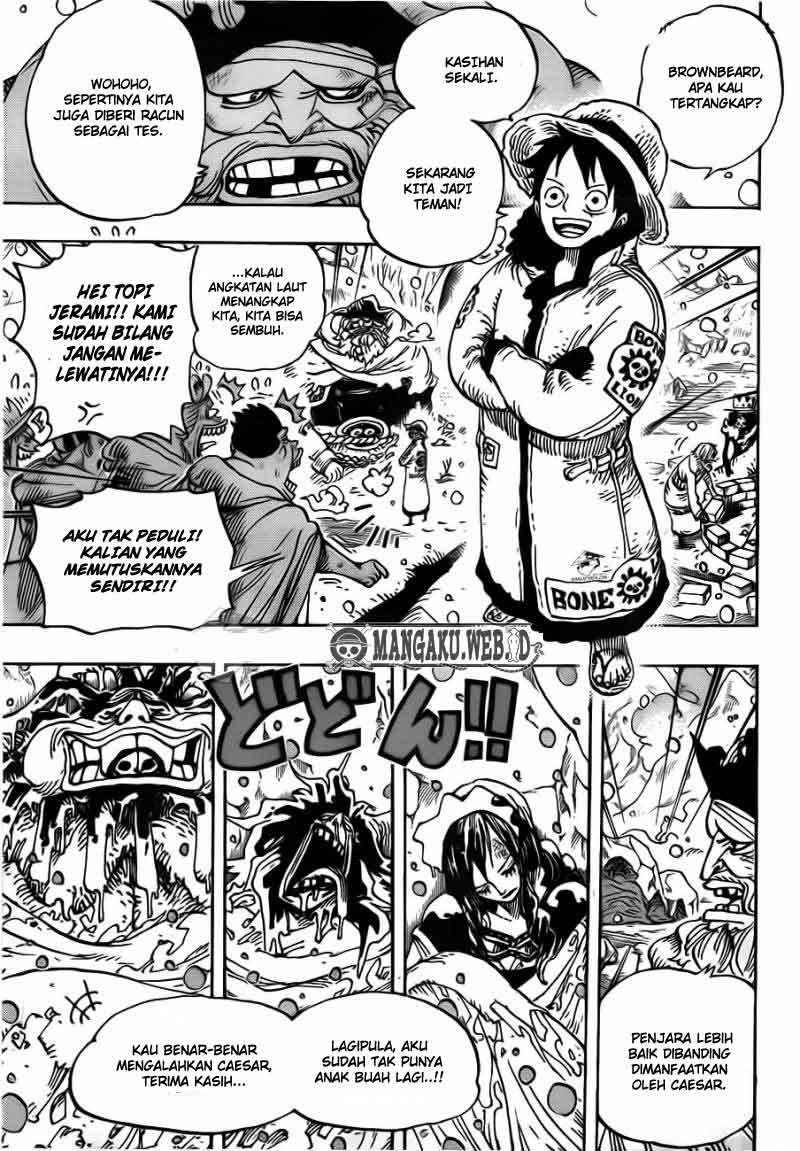 One Piece Chapter 696 - halaman 4
