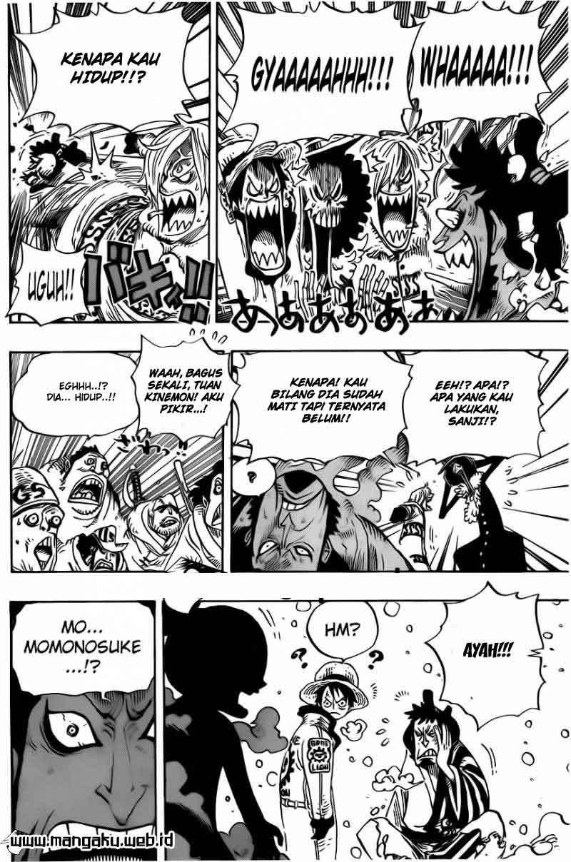 One Piece Chapter 696 - halaman 7