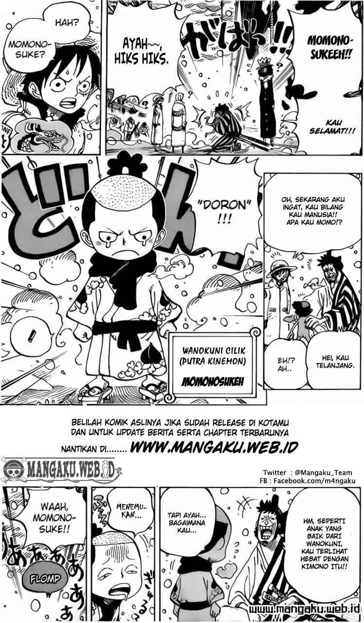 One Piece Chapter 696 - halaman 8