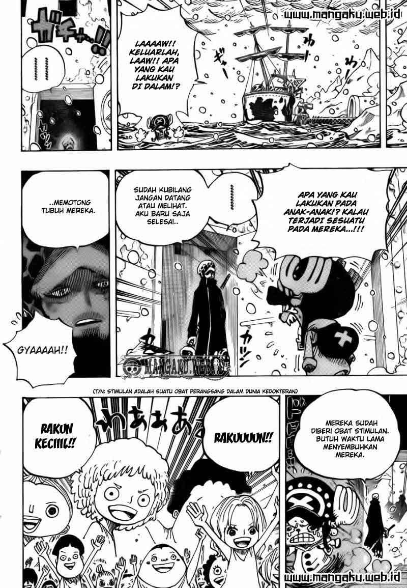 One Piece Chapter 696 - halaman 9