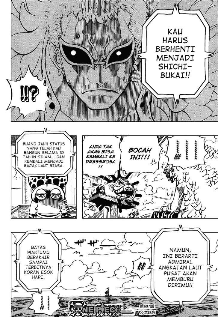 One Piece Chapter 697 - halaman 19