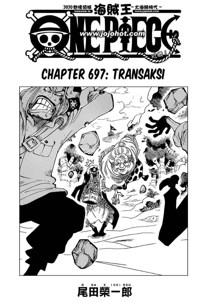 One Piece Chapter 697 - halaman 2