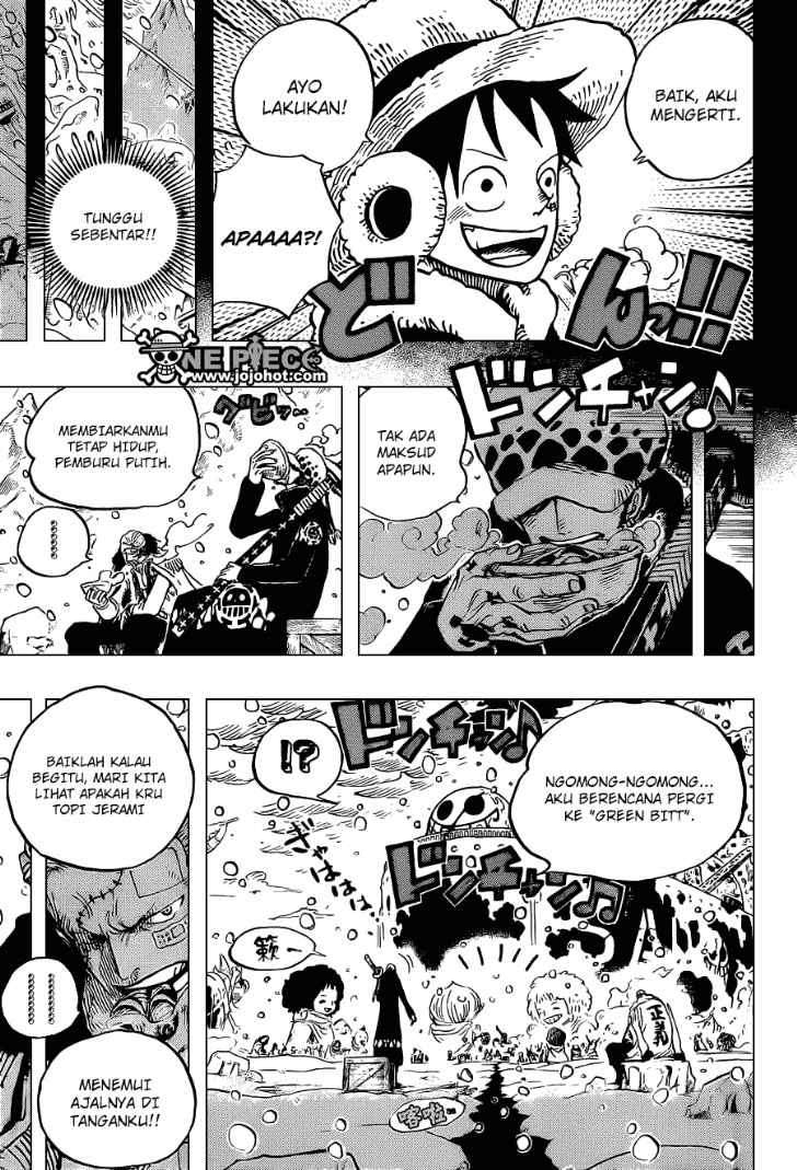 One Piece Chapter 697 - halaman 4