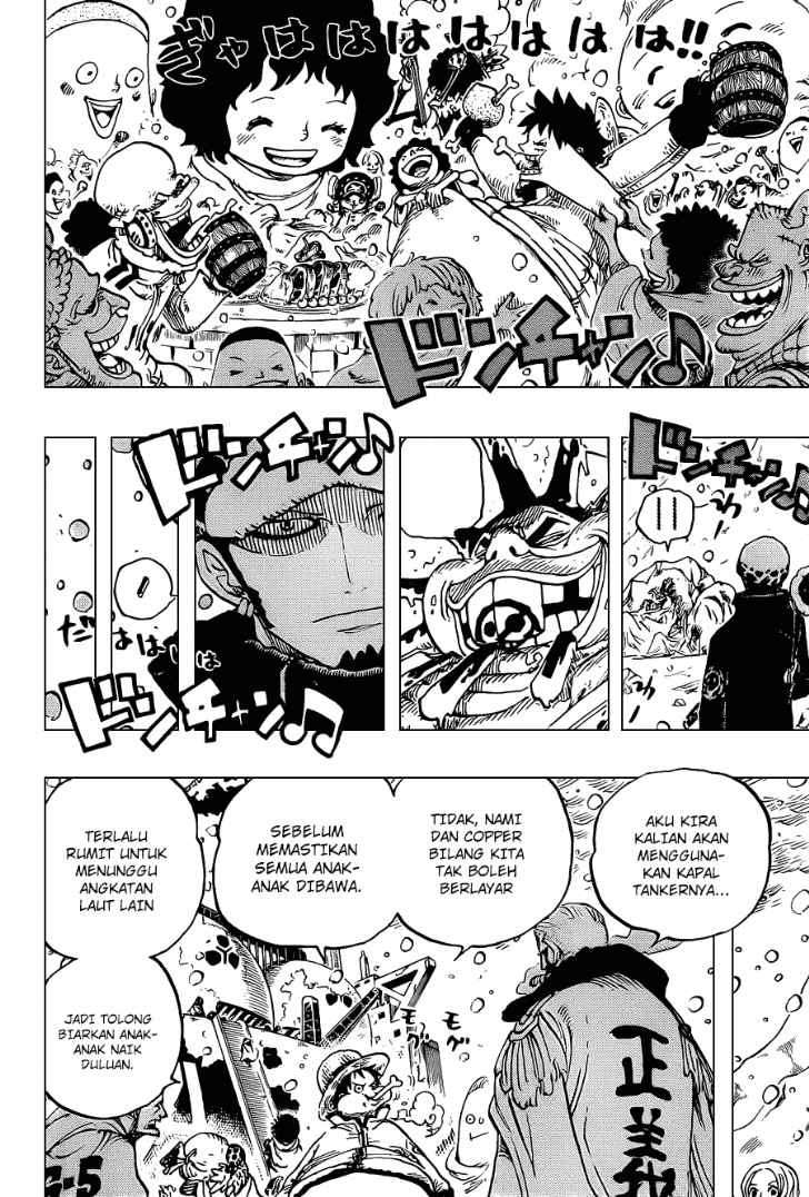 One Piece Chapter 697 - halaman 5