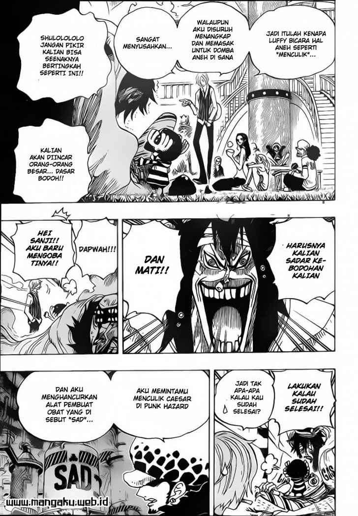 One Piece Chapter 698 - halaman 14