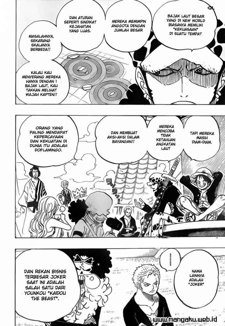 One Piece Chapter 698 - halaman 15