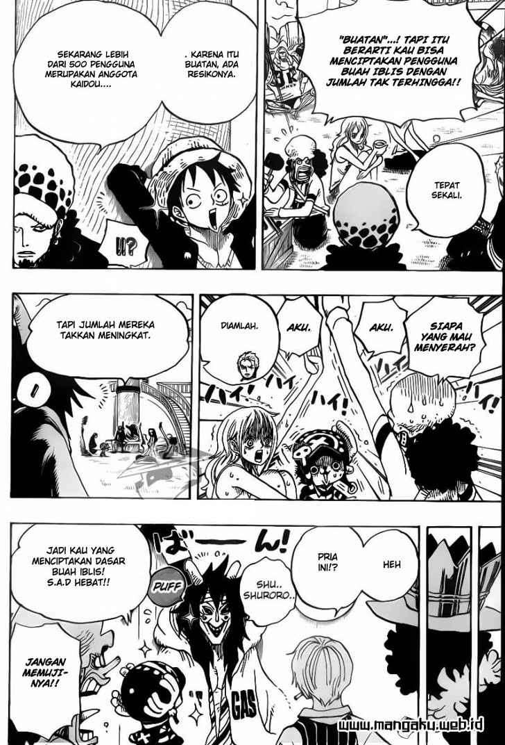 One Piece Chapter 698 - halaman 17