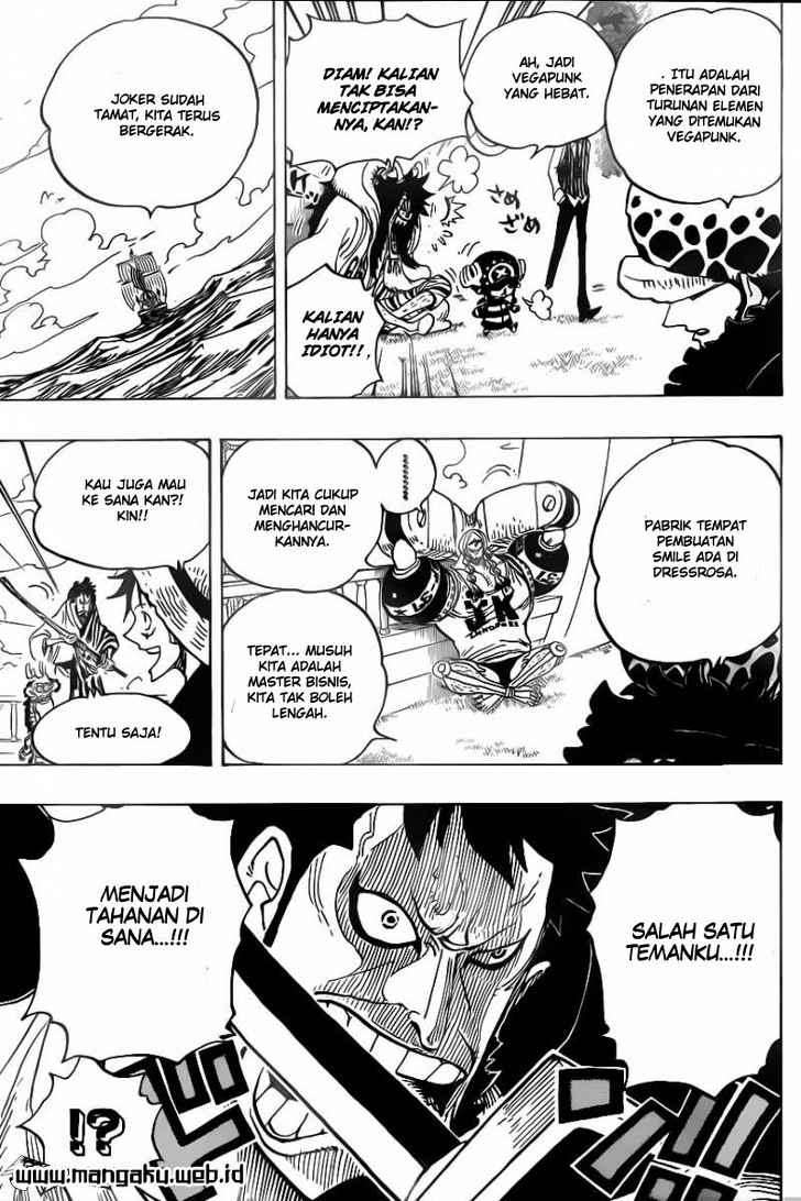 One Piece Chapter 698 - halaman 18