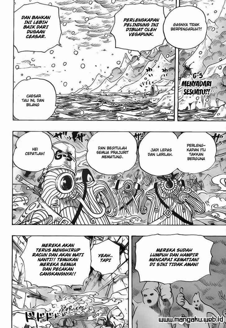One Piece Chapter 698 - halaman 3