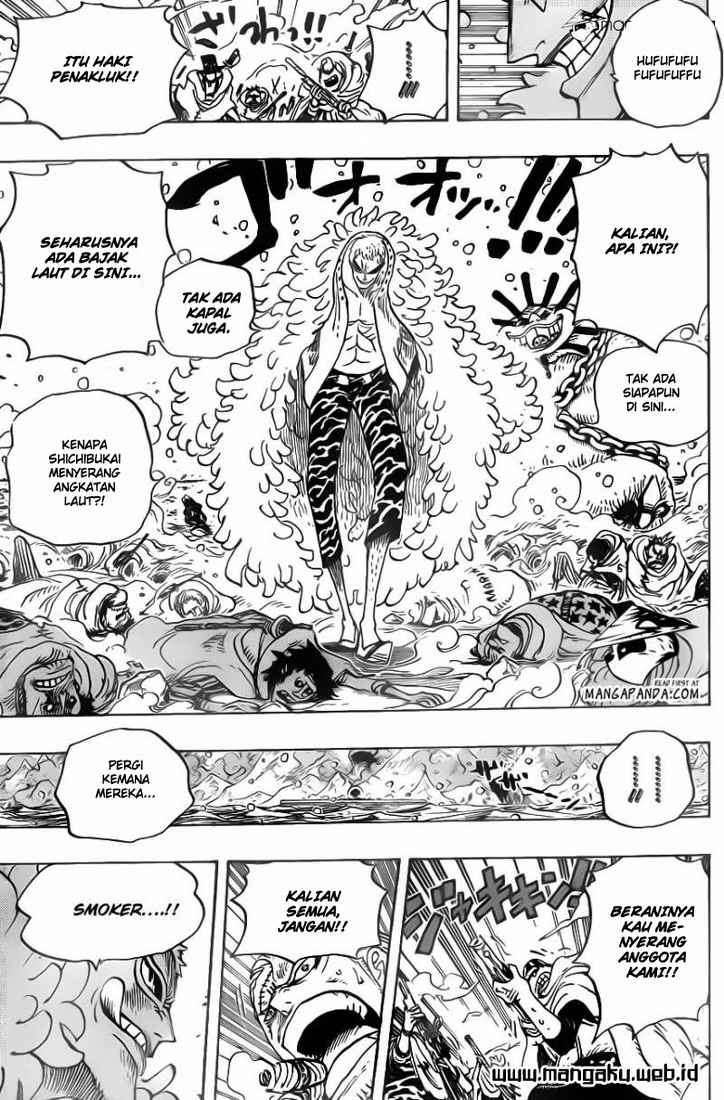 One Piece Chapter 698 - halaman 8