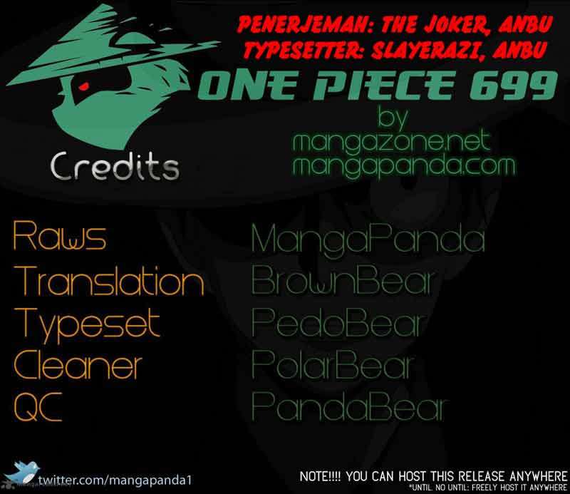 One Piece Chapter 699 - halaman 1
