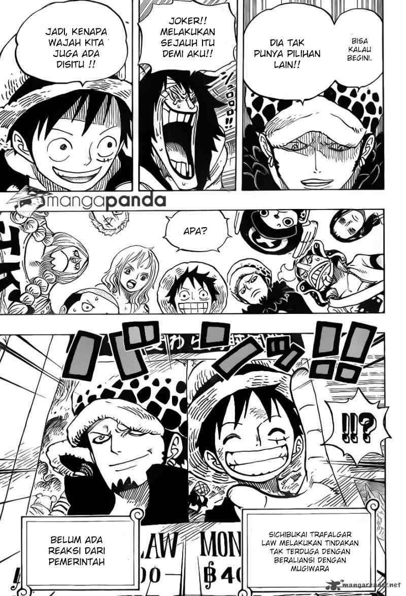 One Piece Chapter 699 - halaman 18
