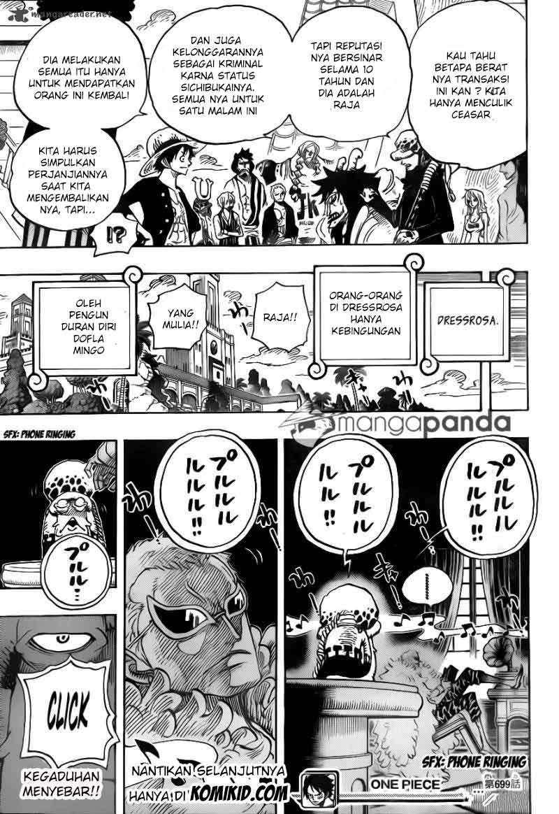 One Piece Chapter 699 - halaman 20