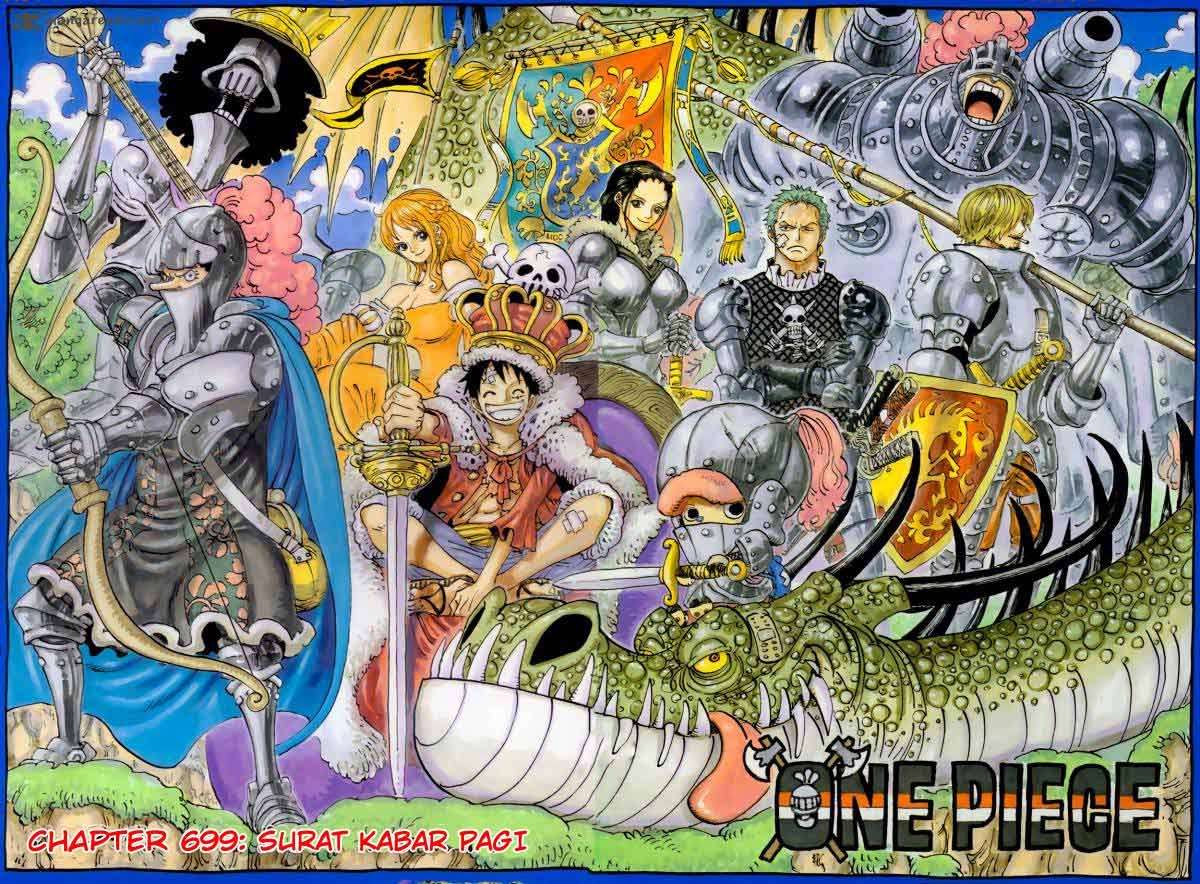 One Piece Chapter 699 - halaman 3