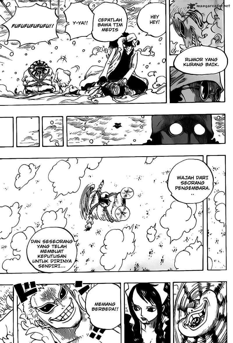 One Piece Chapter 699 - halaman 8