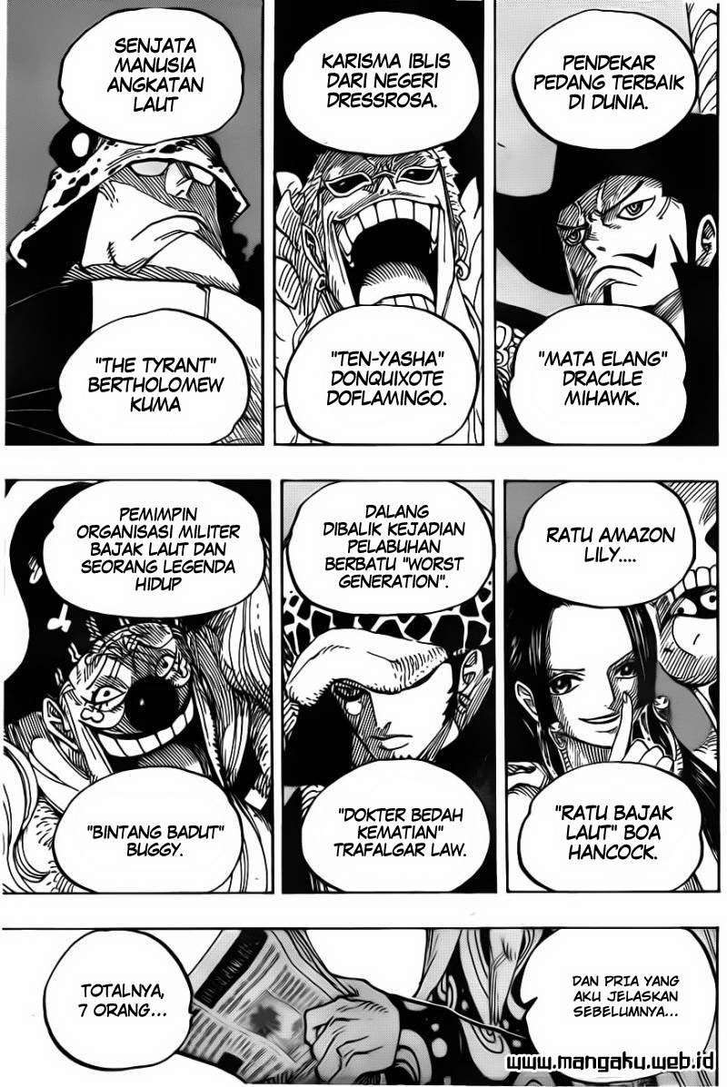 One Piece Chapter 700 - halaman 16
