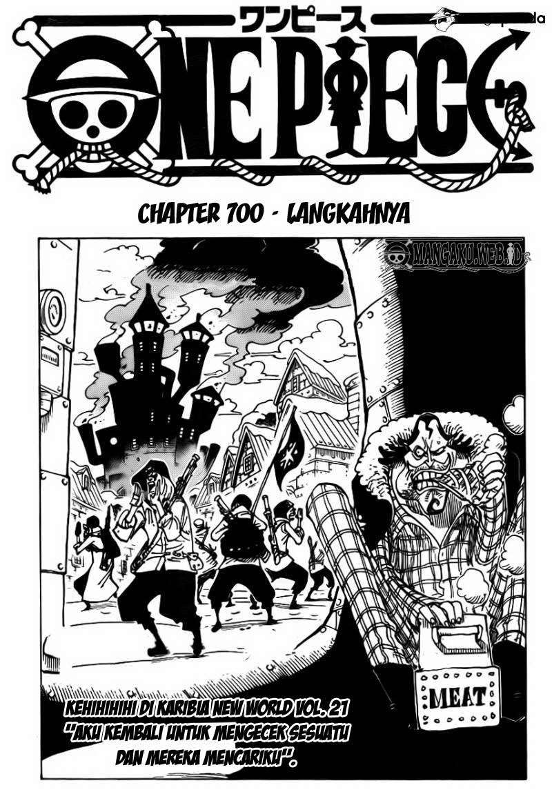 One Piece Chapter 700 - halaman 4