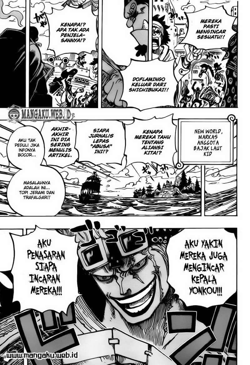 One Piece Chapter 700 - halaman 6